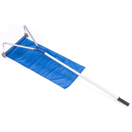 Gardenised Rooftop Rake Snow Remover, Extendable, Lightweight, Aluminum Handle Extends Up to 21 Feet QI003670